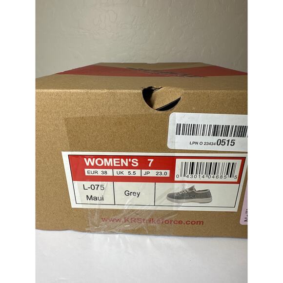KR Strikeforce The Maui Women's Athletic Style Bowling Shoes Gray Size 7 - Picture 10 of 11